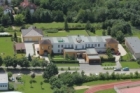 Hostel Milánská,letecký pohled